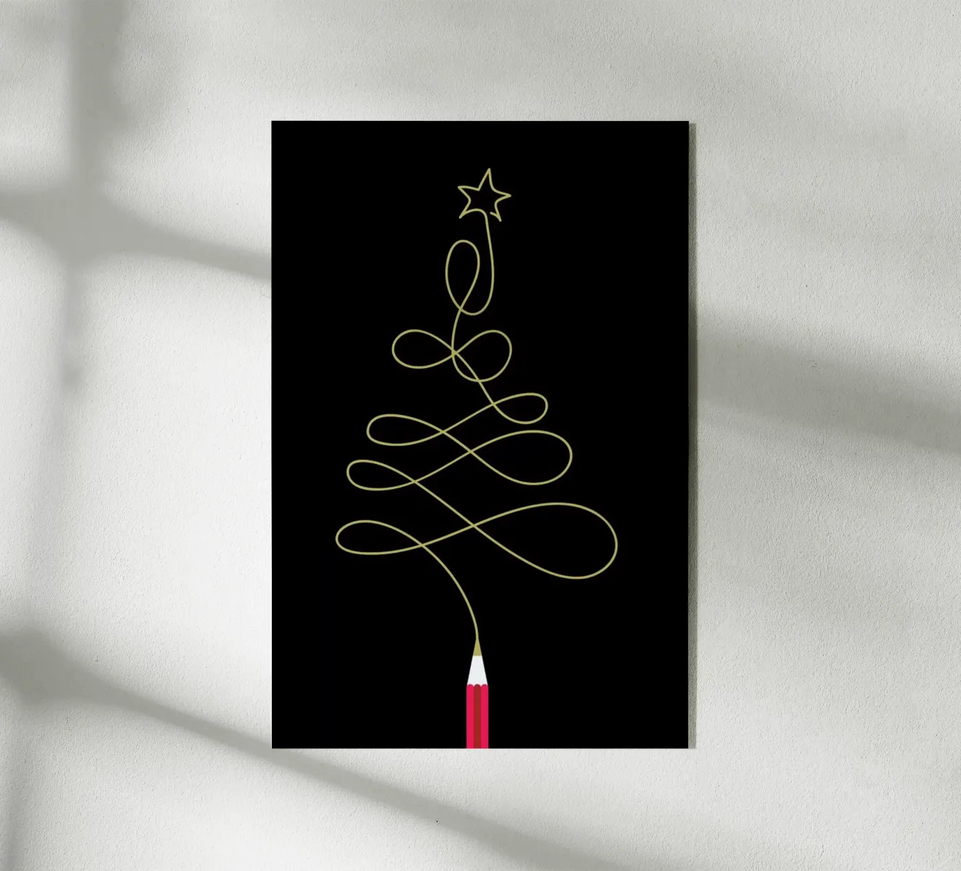 Pencil Tree acrylic glass by Doozal
