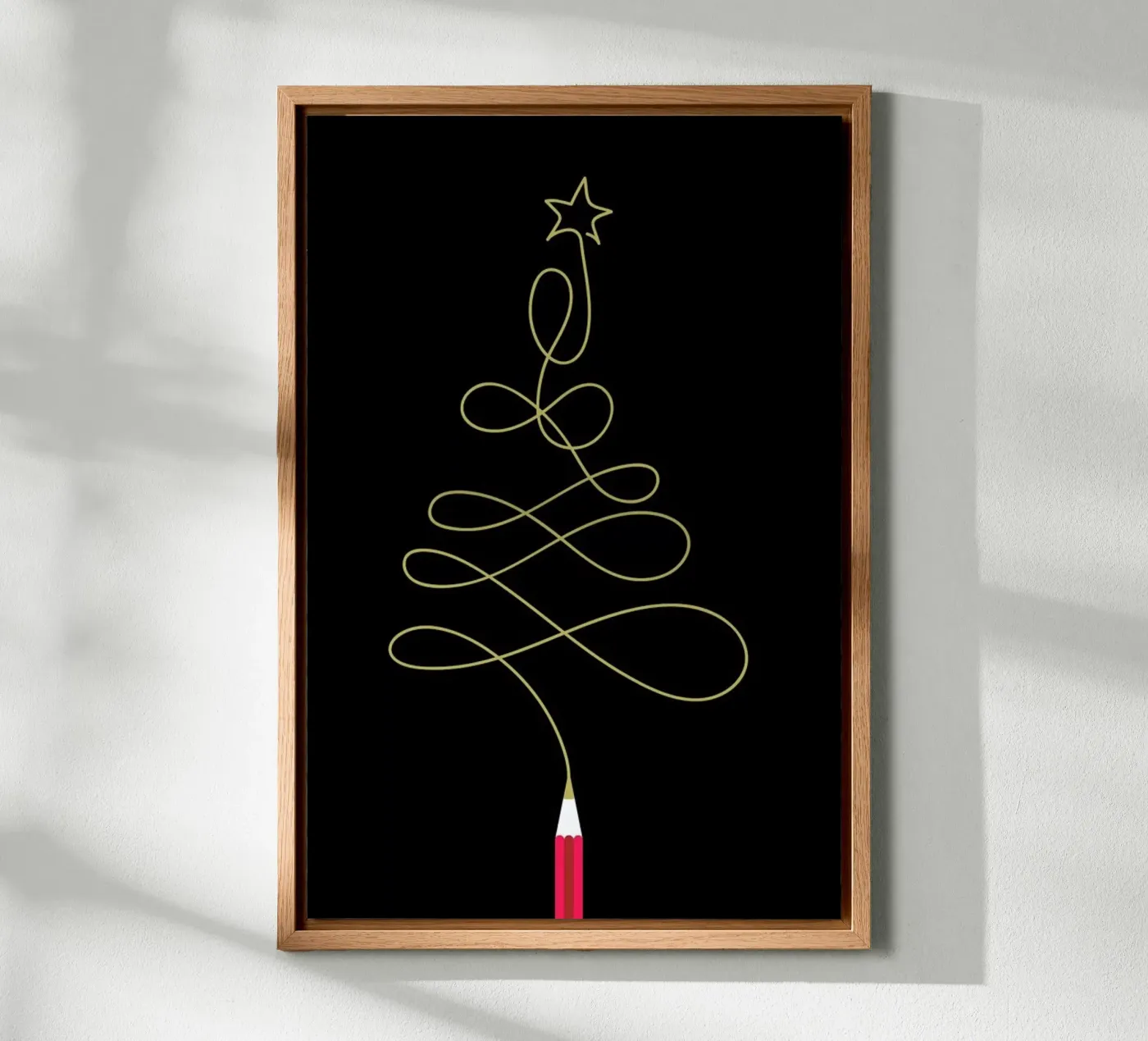 Pencil Tree pannello forex da Doozal