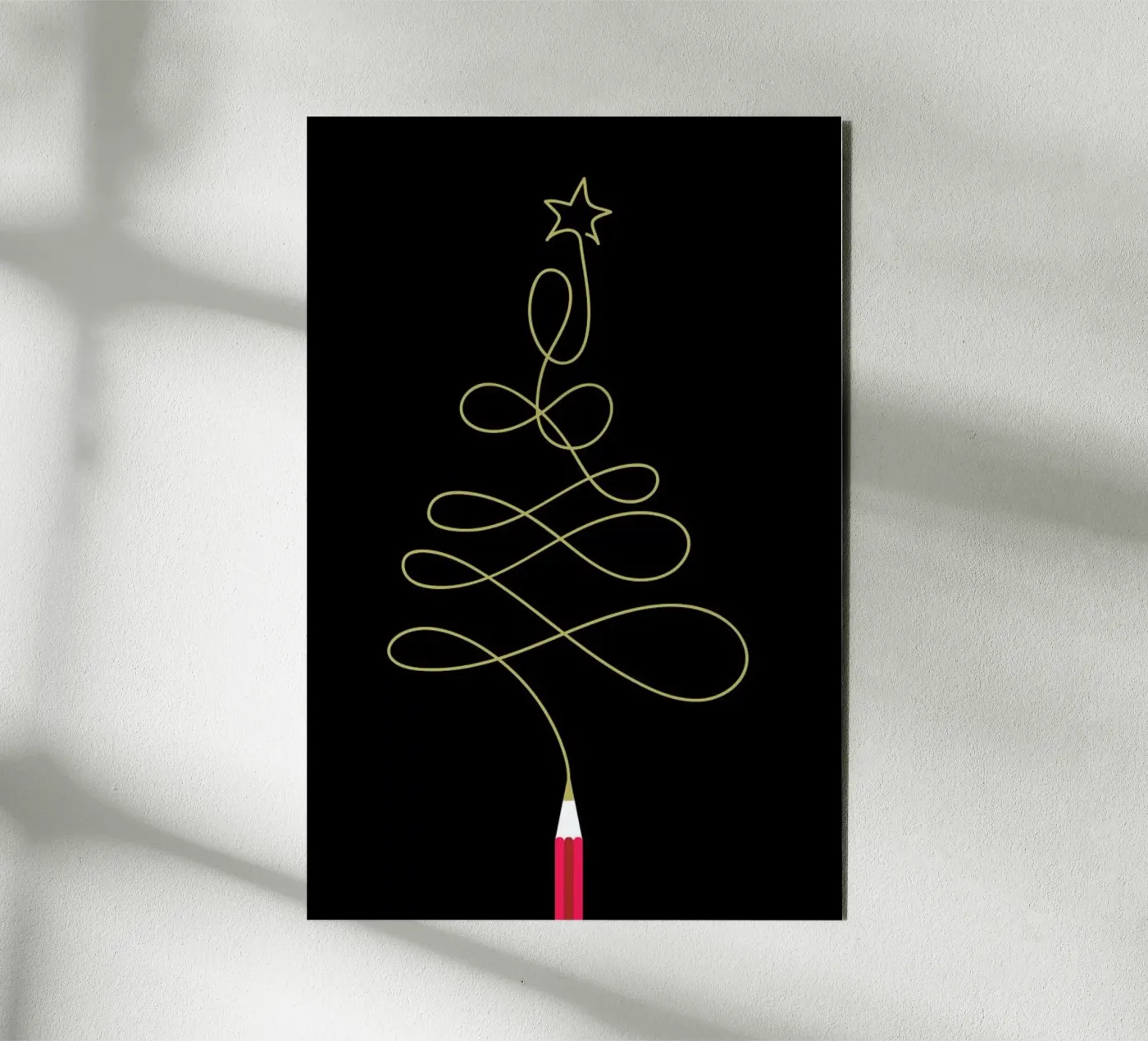 Pencil Tree pannello forex da Doozal