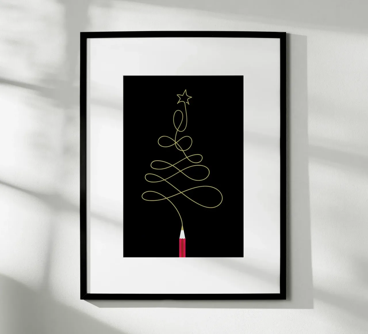 Pencil Tree poster by Doozal