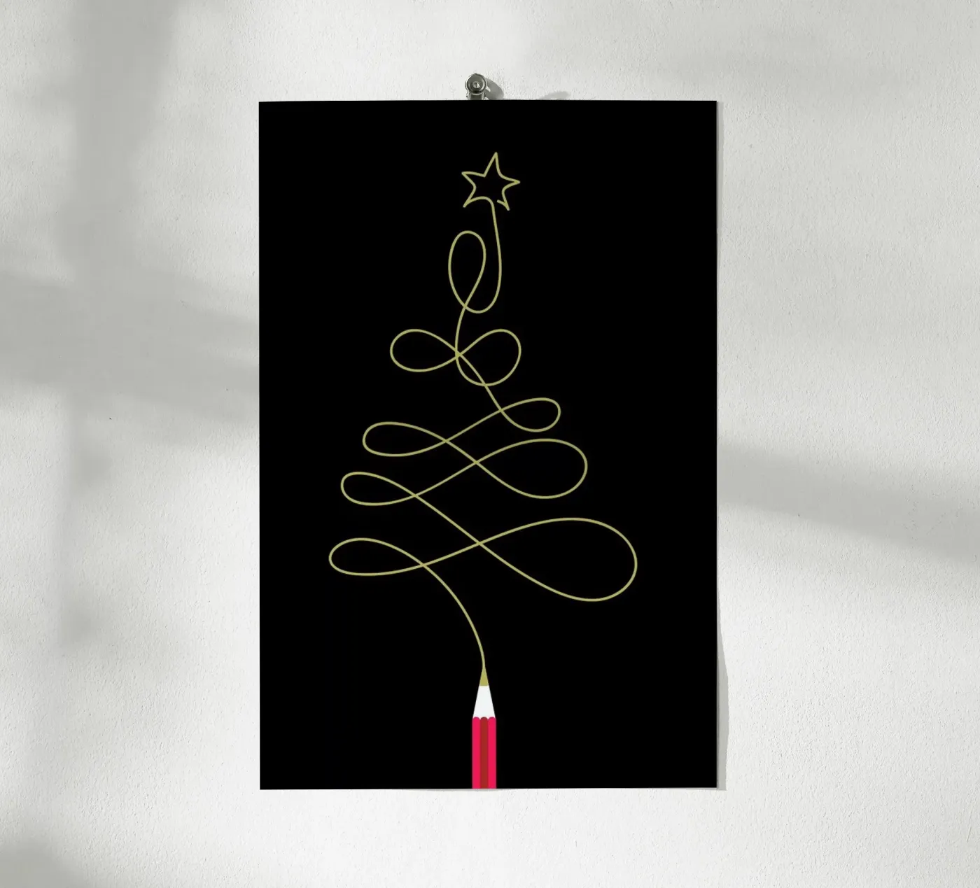 Pencil Tree poster da Doozal