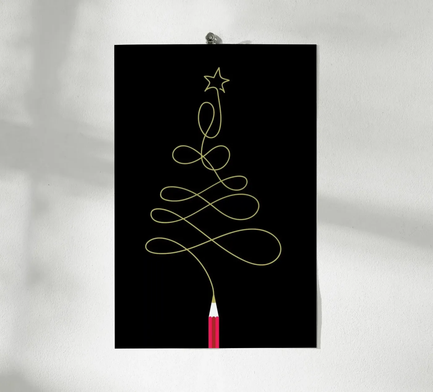 Pencil Tree poster da Doozal