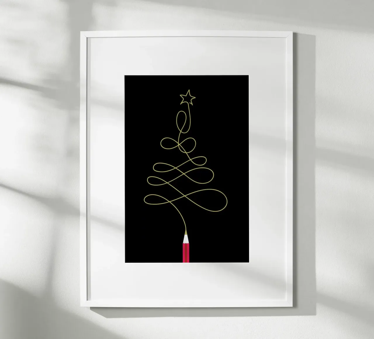 Pencil Tree poster by Doozal