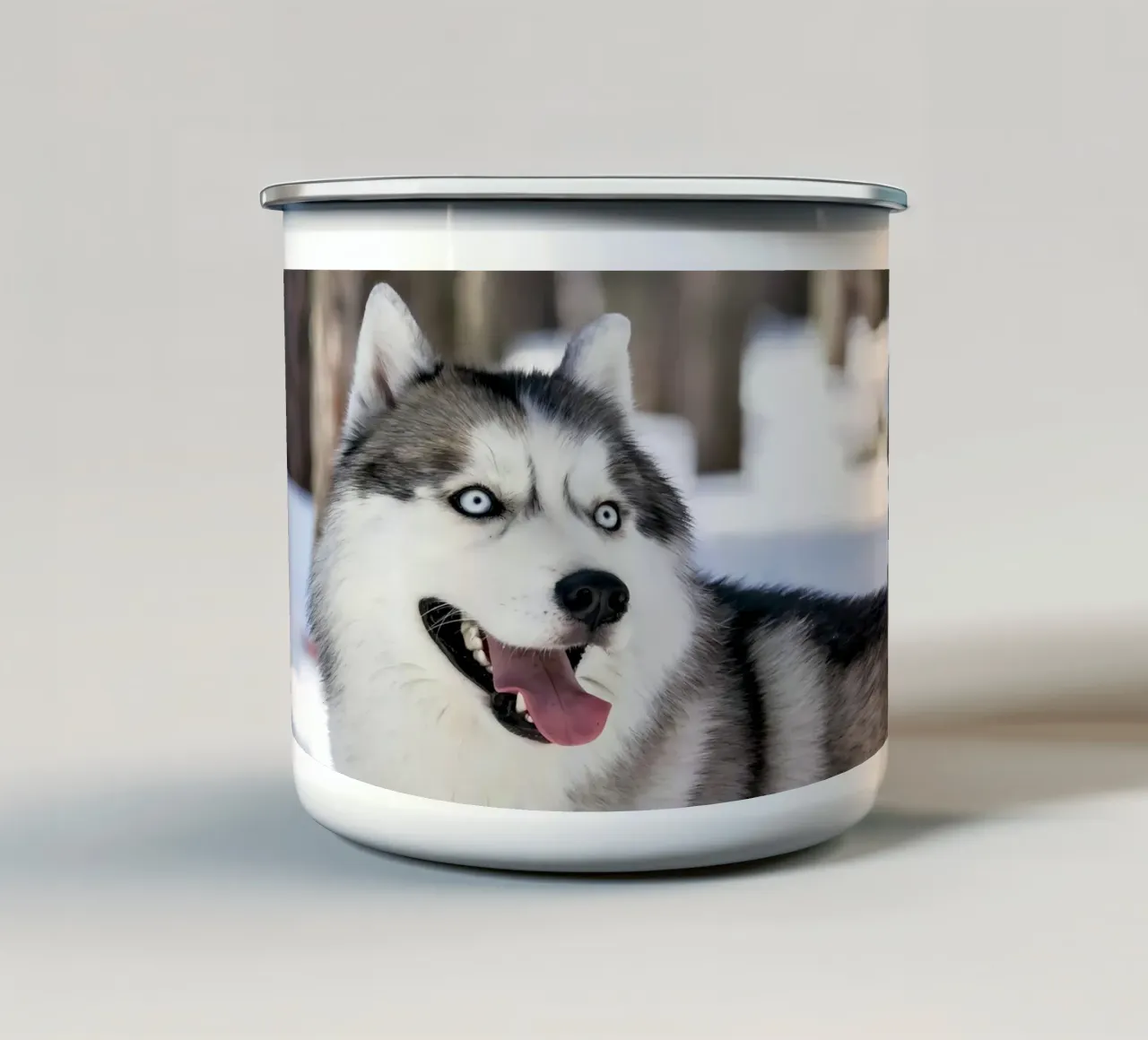 Poster animali 194 tazza in smalto da Korrie Lane