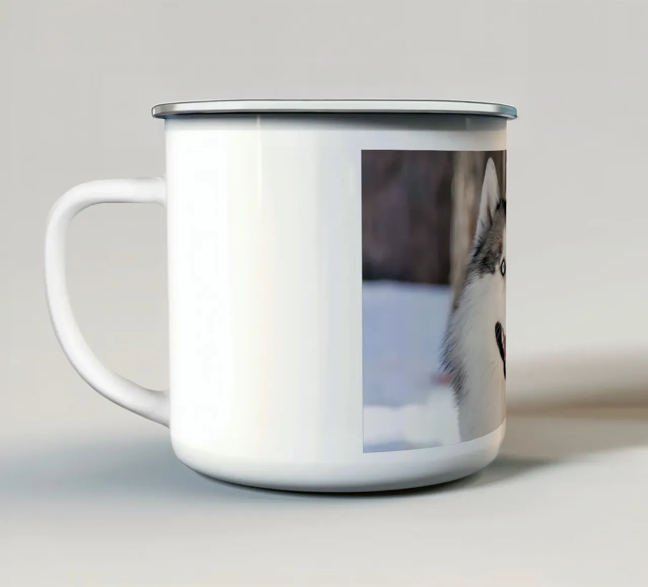 Poster animali 194 tazza in smalto da Korrie Lane
