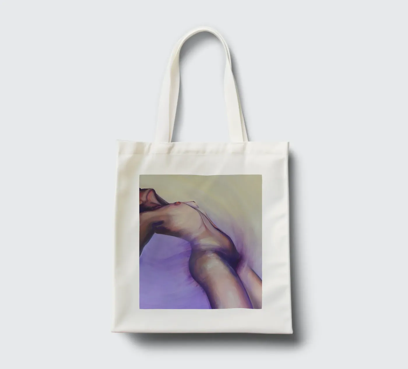 Surrender tote bag by alina-castro-art