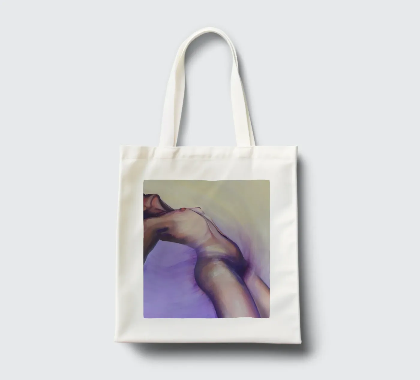 Surrender tote bag by alina-castro-art