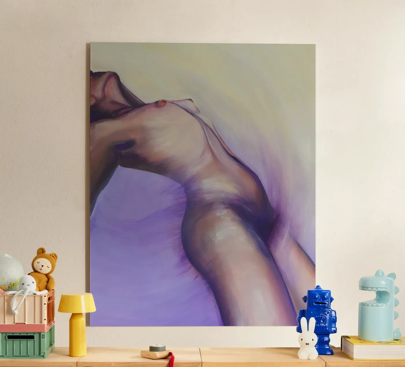 Surrender acryl van alina-castro-art