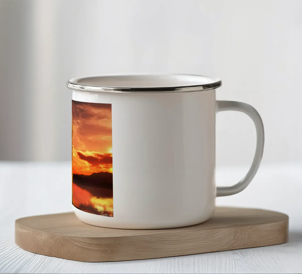 Poster animali 198 tazza in smalto da Korrie Lane