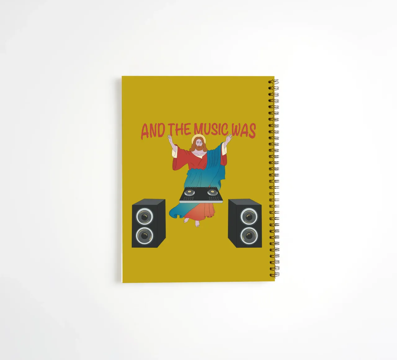 And the music was spiral notebook by pronzo