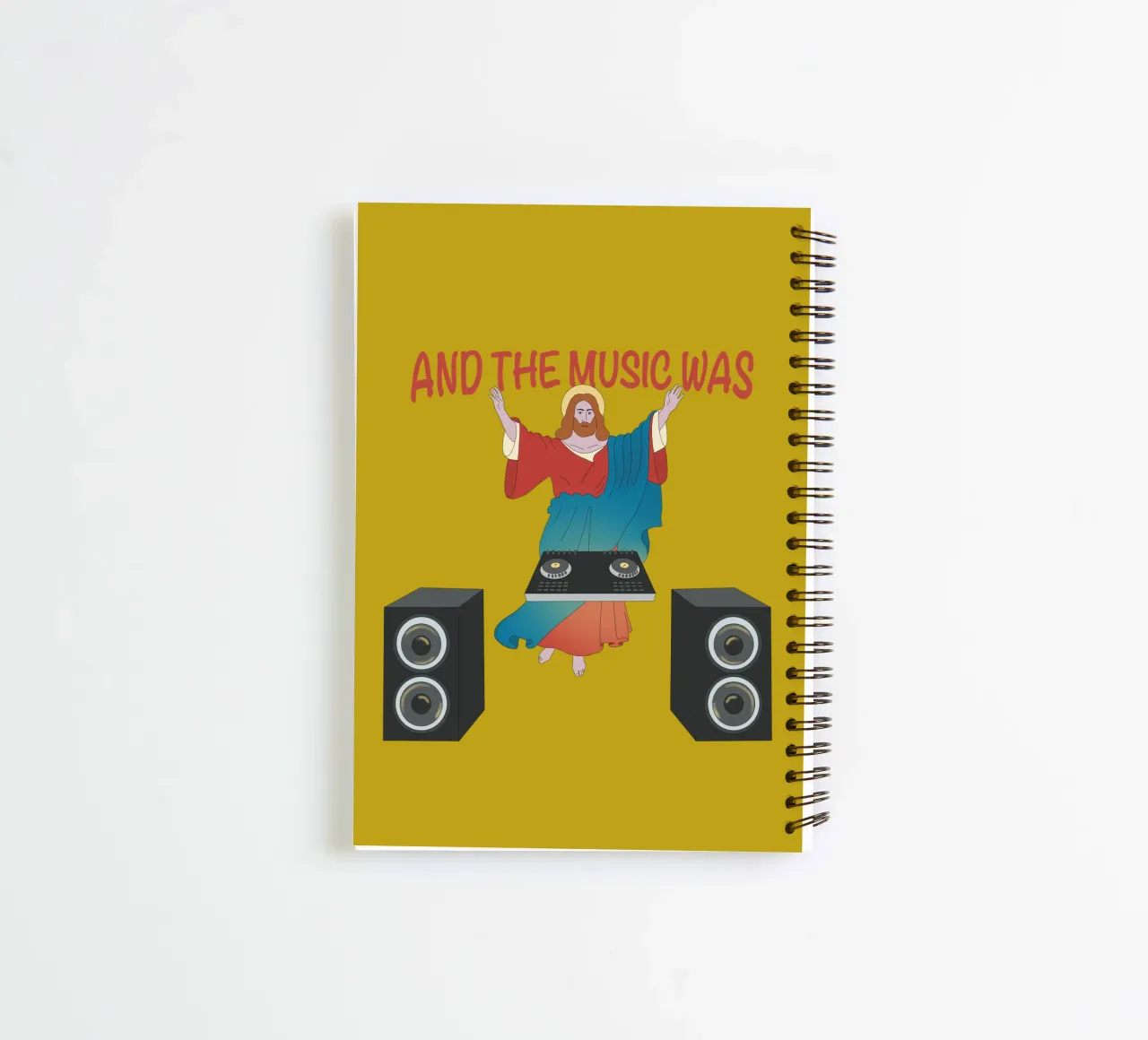 And the music was spiral notebook by pronzo