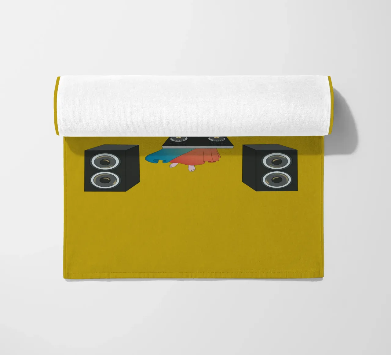 And the music was beach towel by pronzo