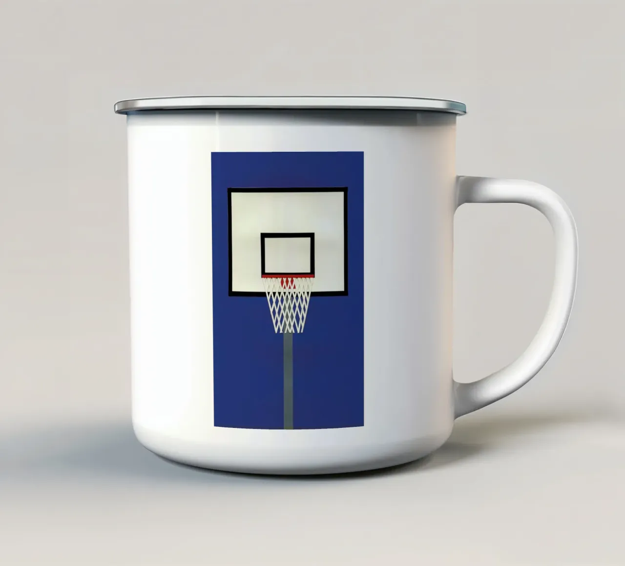 Oakland Basketball Team III tazza in smalto da Rosi Feist