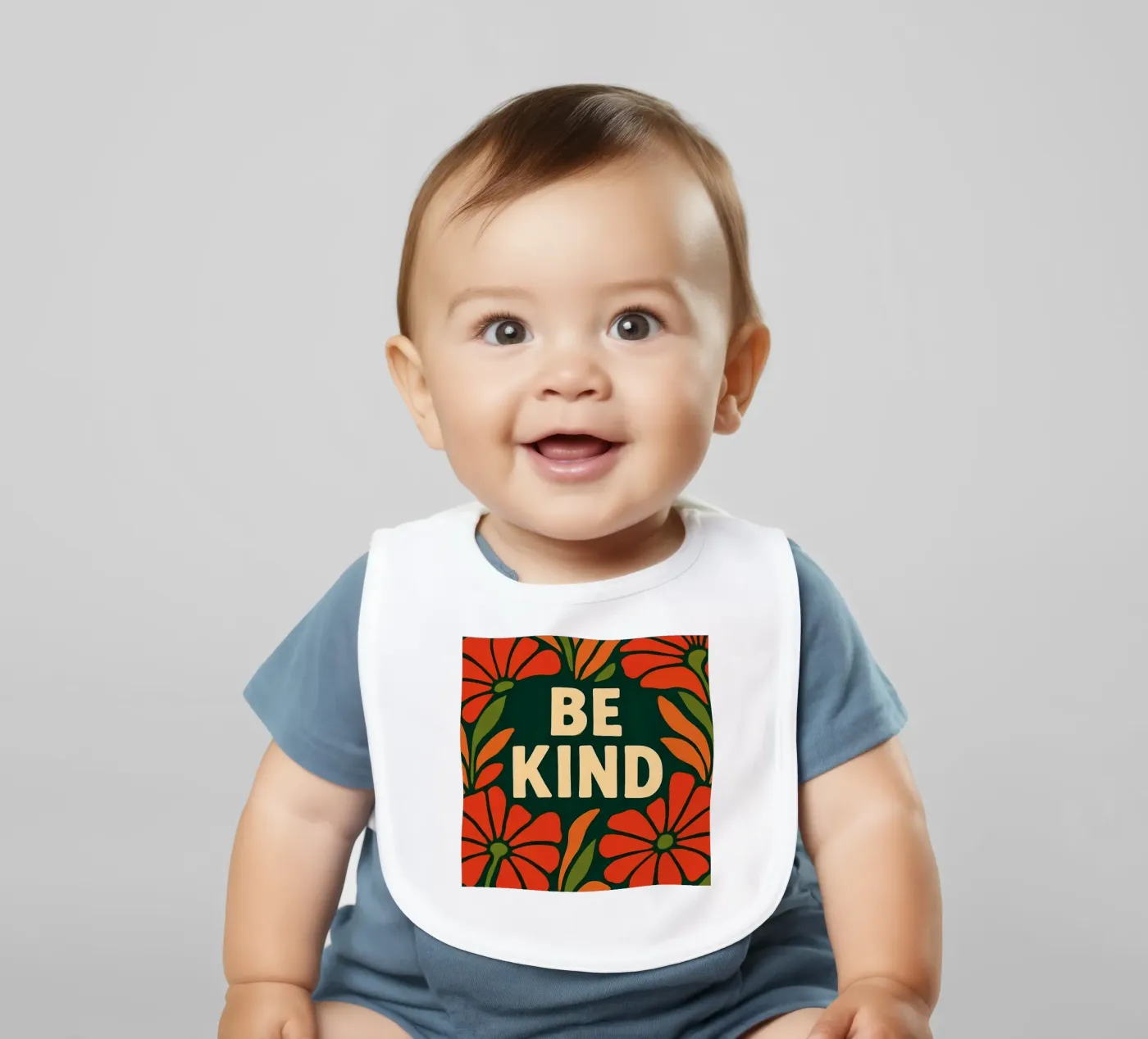 Be kind bavaglino da Happy 😃 Art 🎨 by Christine Schnoell