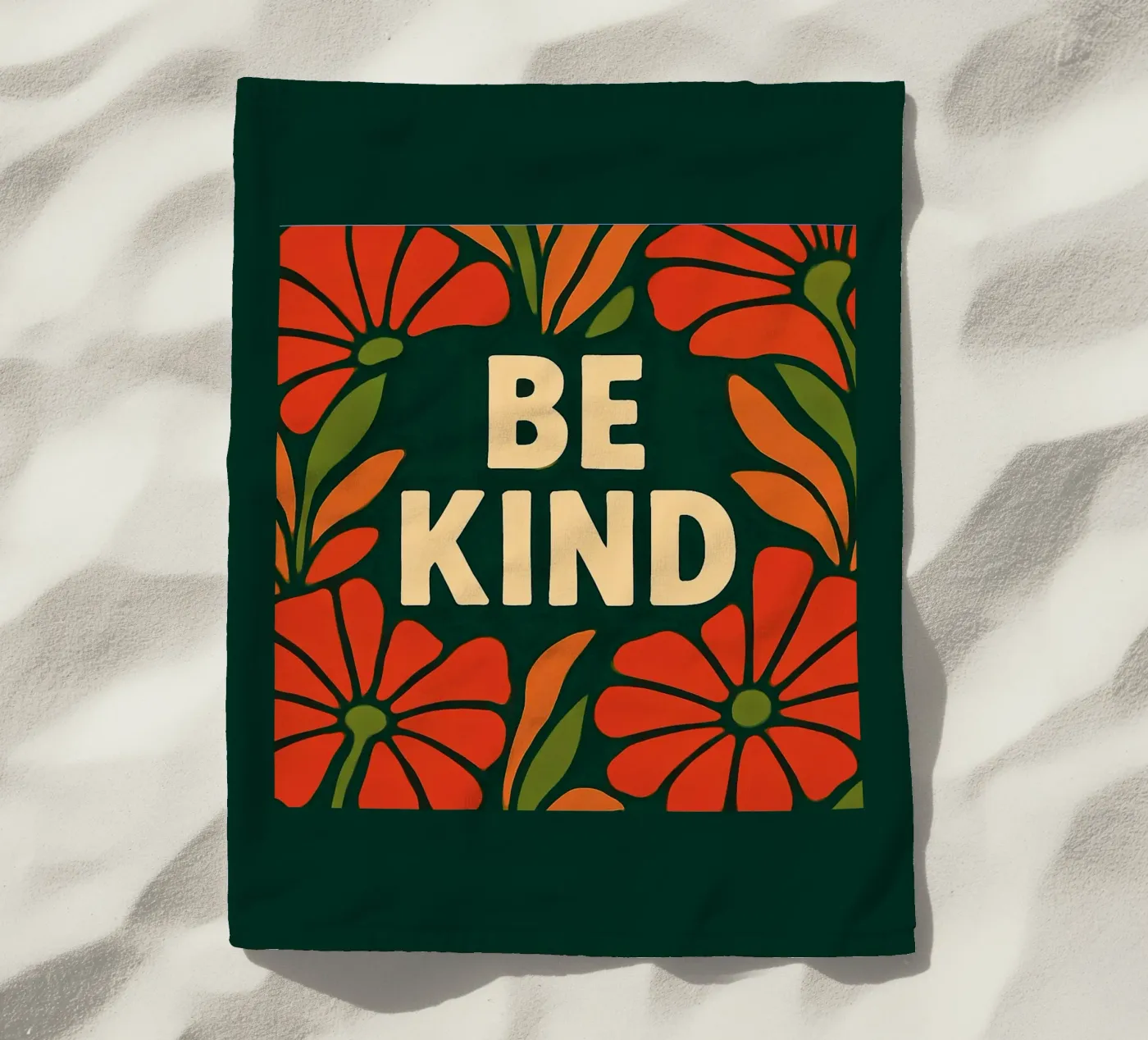 Be kind telo mare da Happy 😃 Art 🎨 by Christine Schnoell
