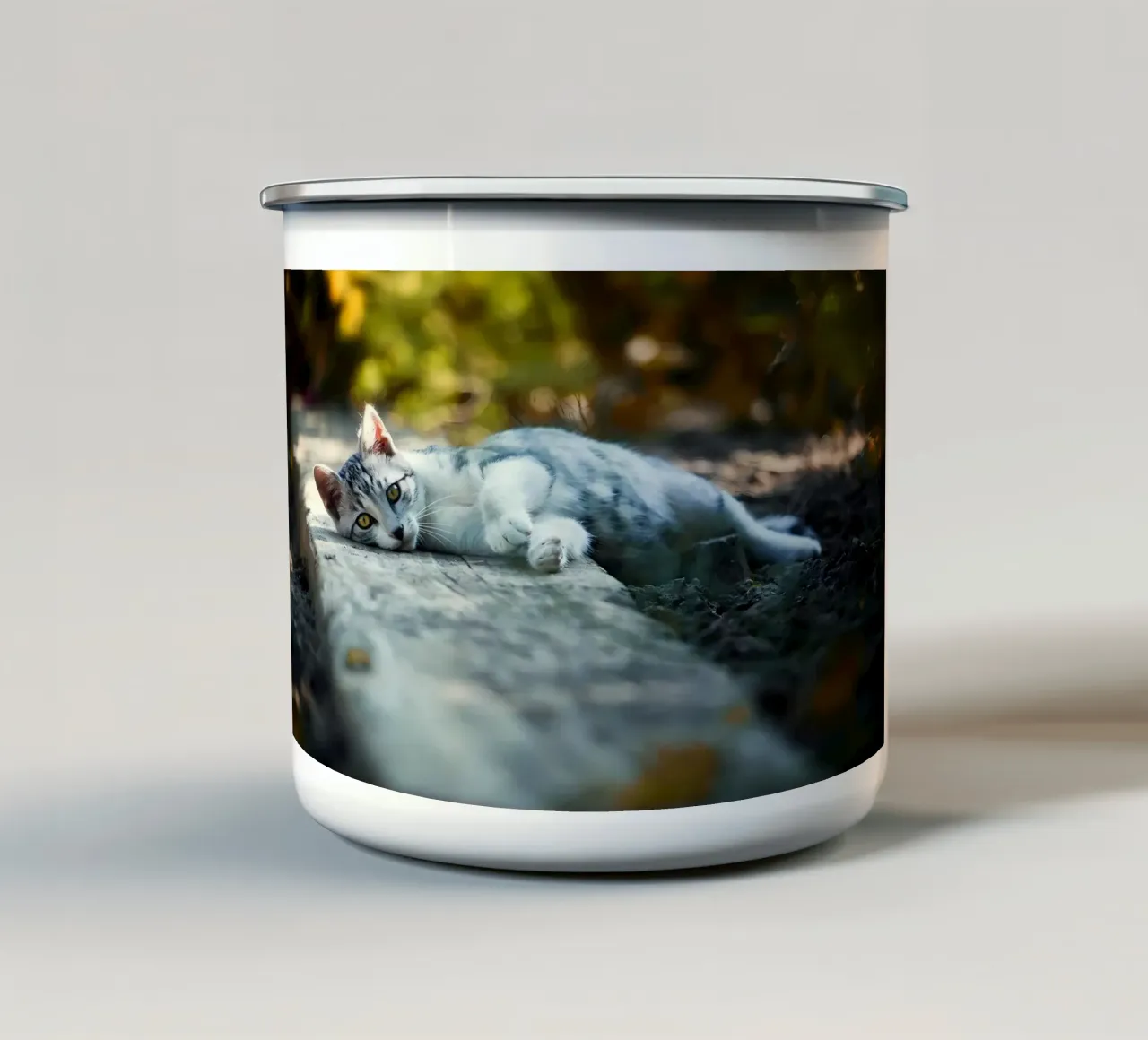 Poster animali 204 tazza in smalto da Korrie Lane
