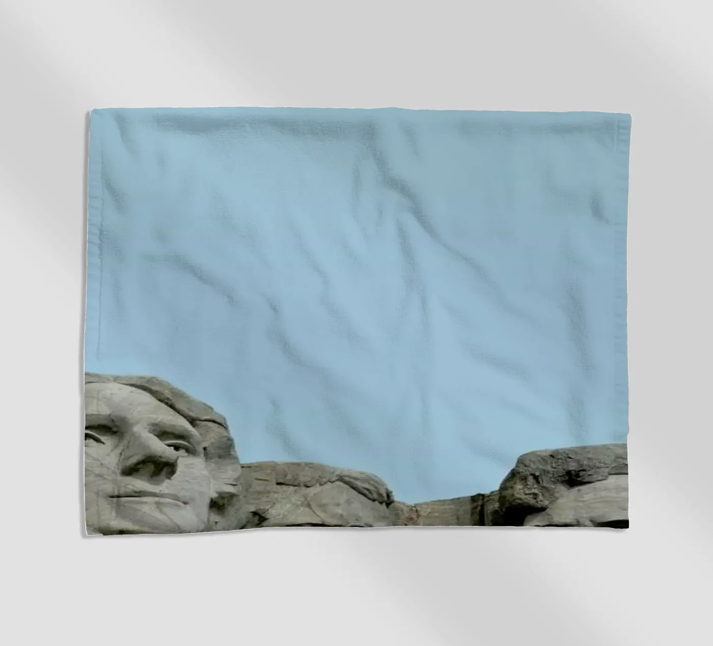 Mont Cloudmore beach towel by Rafael Burato