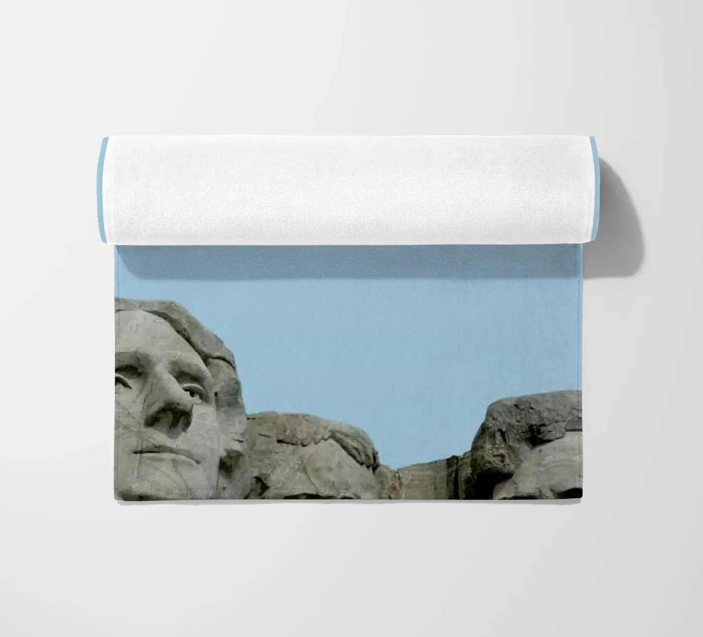 Mont Cloudmore beach towel by Rafael Burato