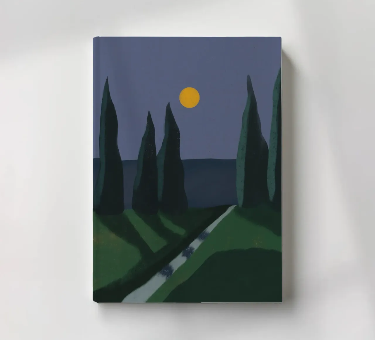Ombre au clair de lune carnet de notes de Little Dean