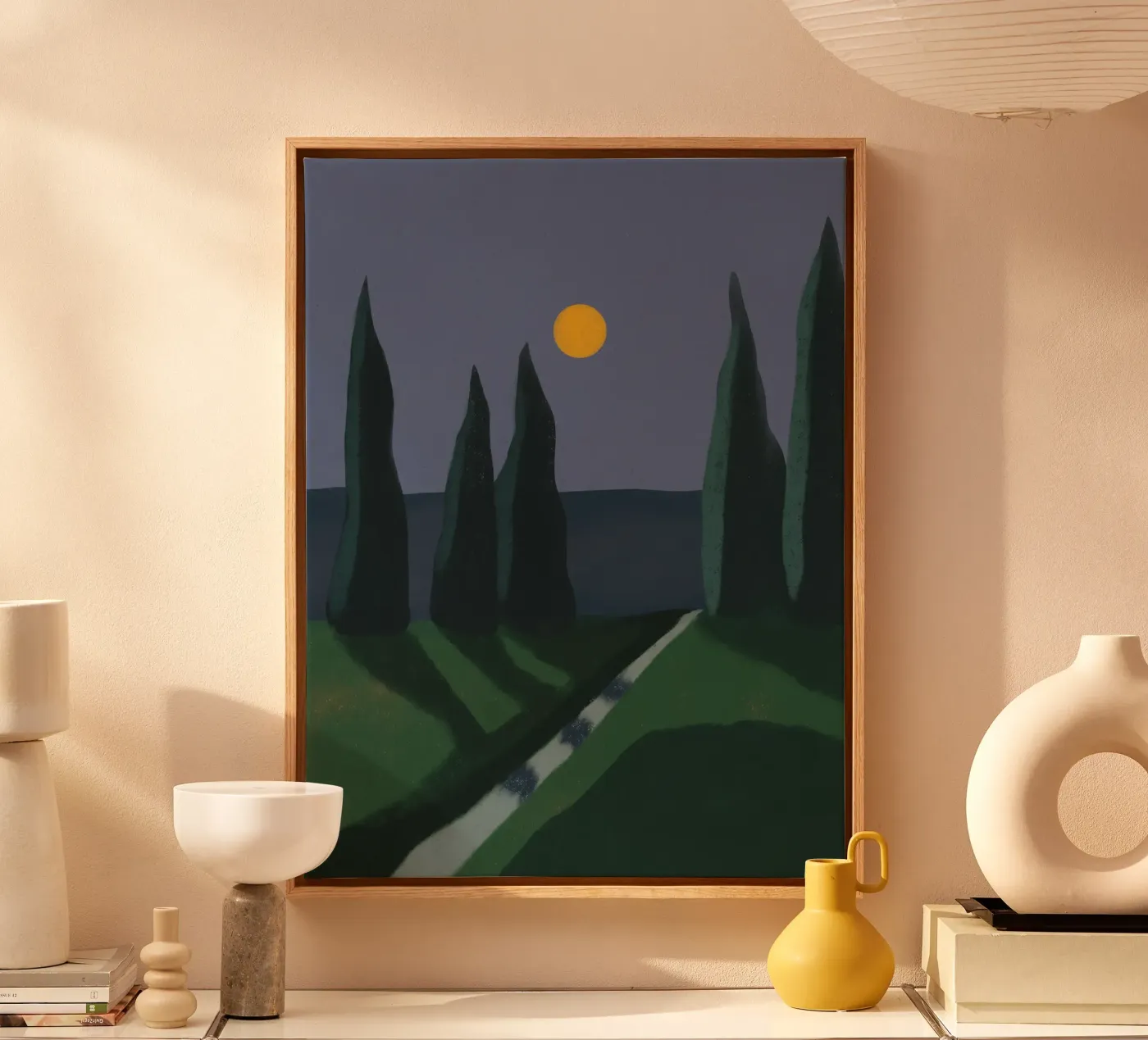 Ombra della luna tela da Little Dean