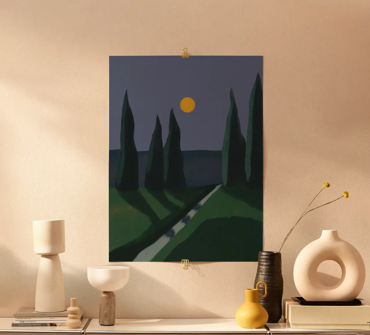 Moonlight shadow poster by Little Dean