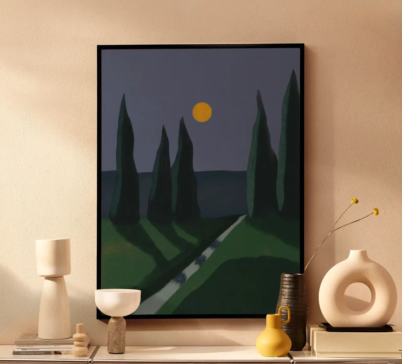 Moonlight shadow poster by Little Dean