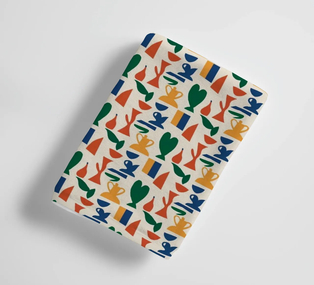 Vase seamless pattern towel by Little Dean