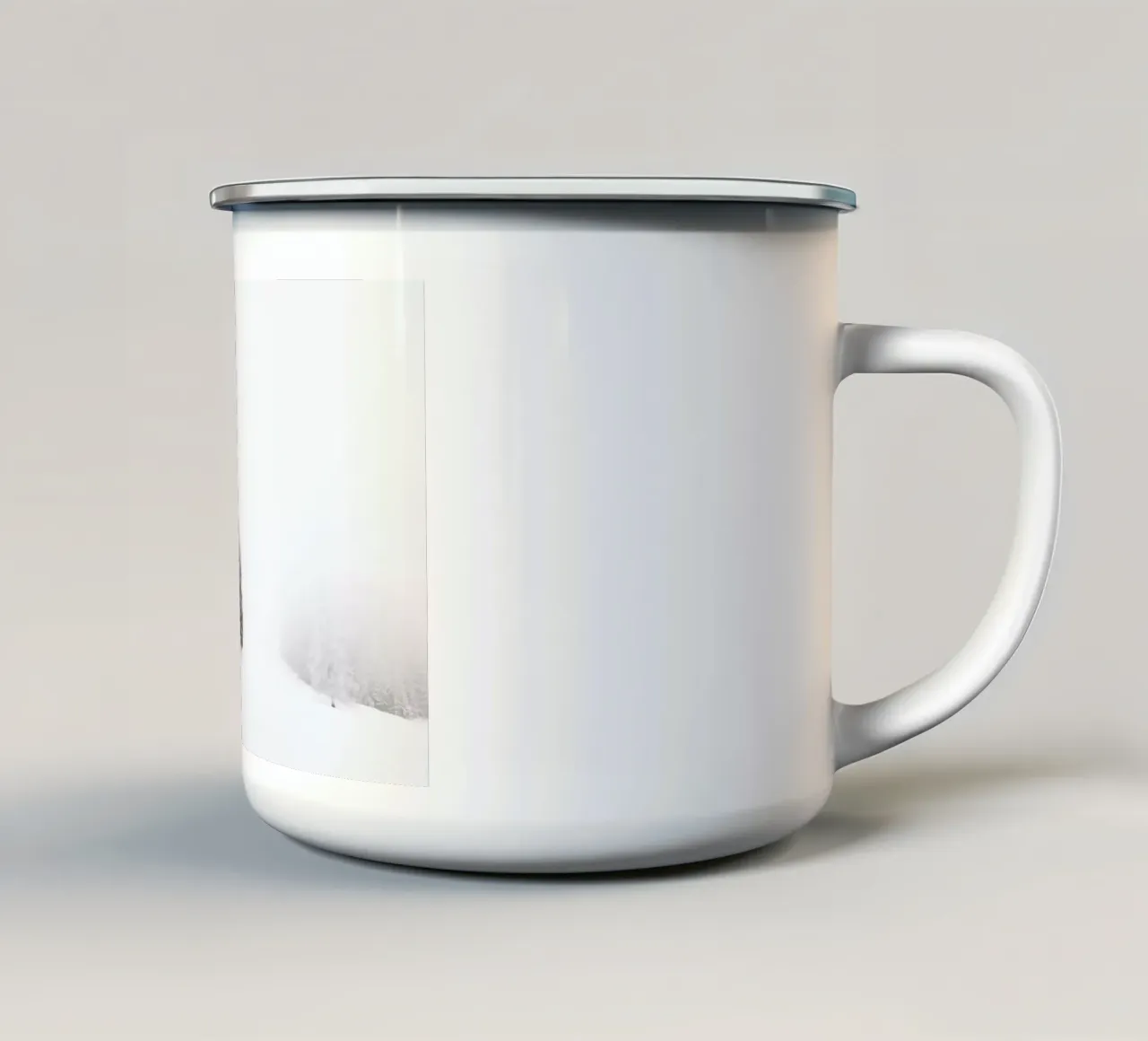 Winter Tag 21 enamel mug by Picture On The Fridge