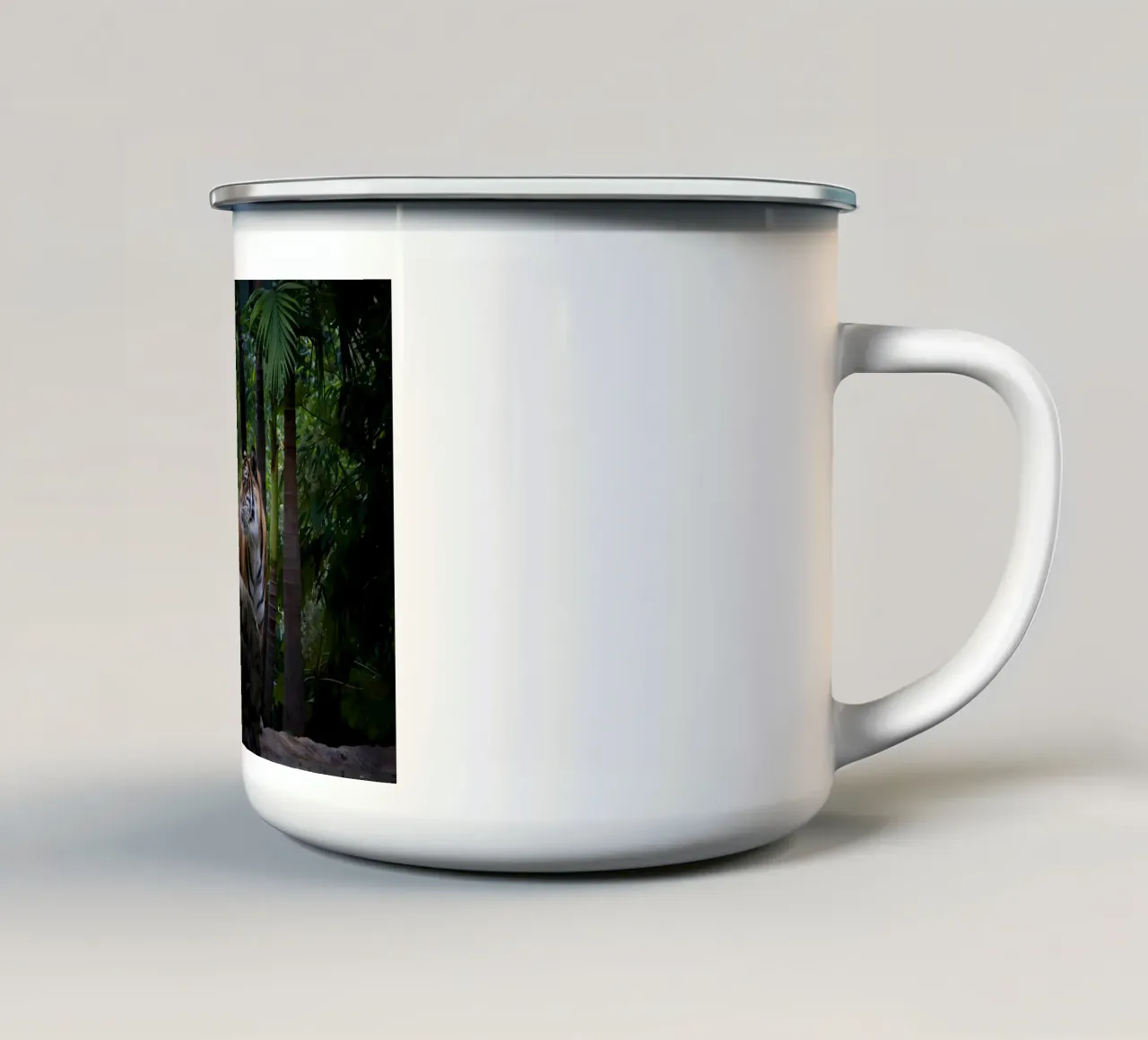 Poster animali 213 tazza in smalto da Korrie Lane