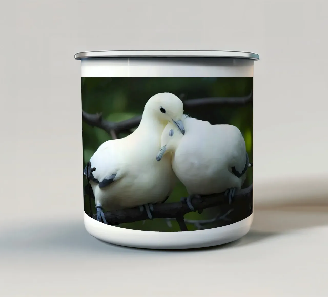 Poster animali 220 tazza in smalto da Korrie Lane