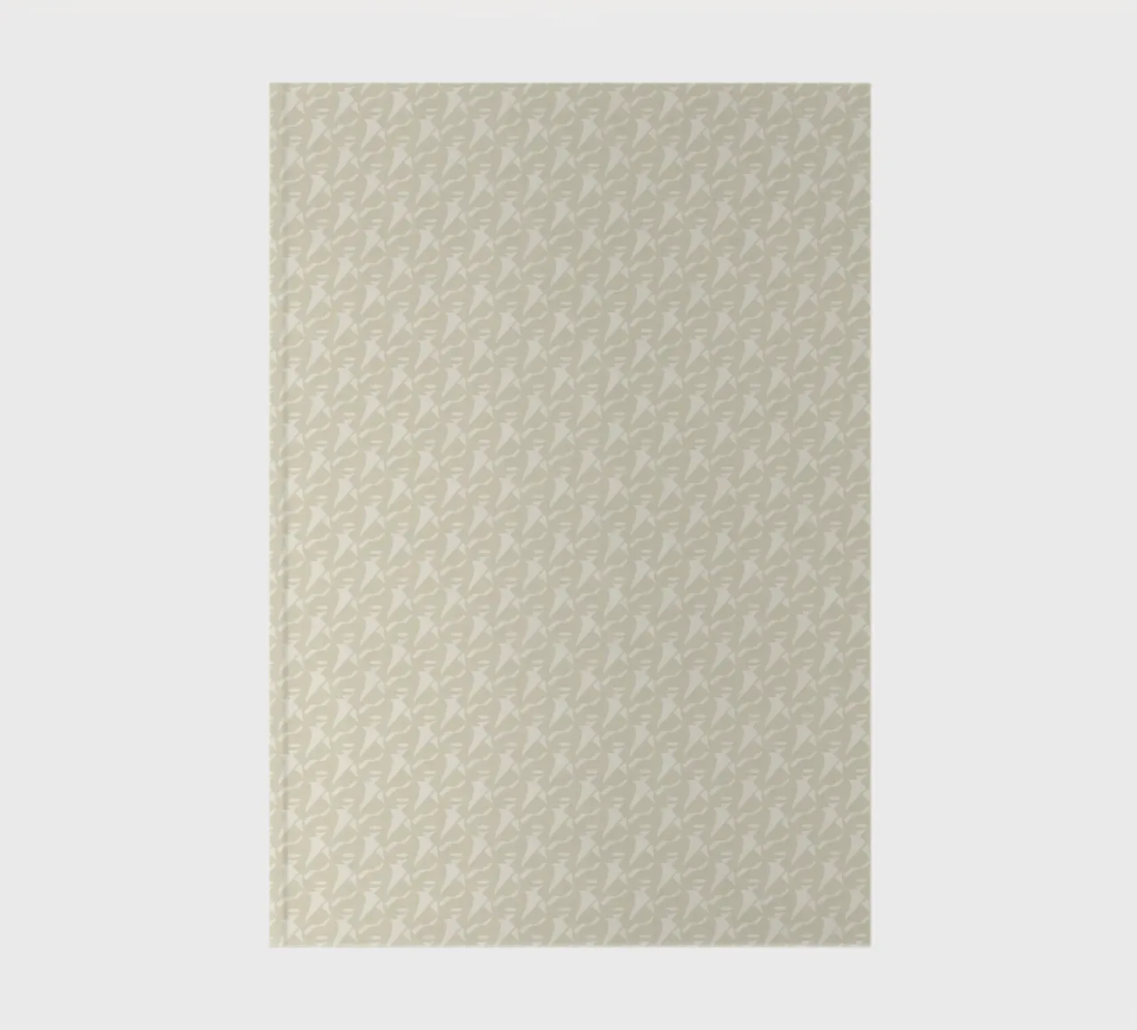 Mocha mousse seamless pattern notebook by Little Dean