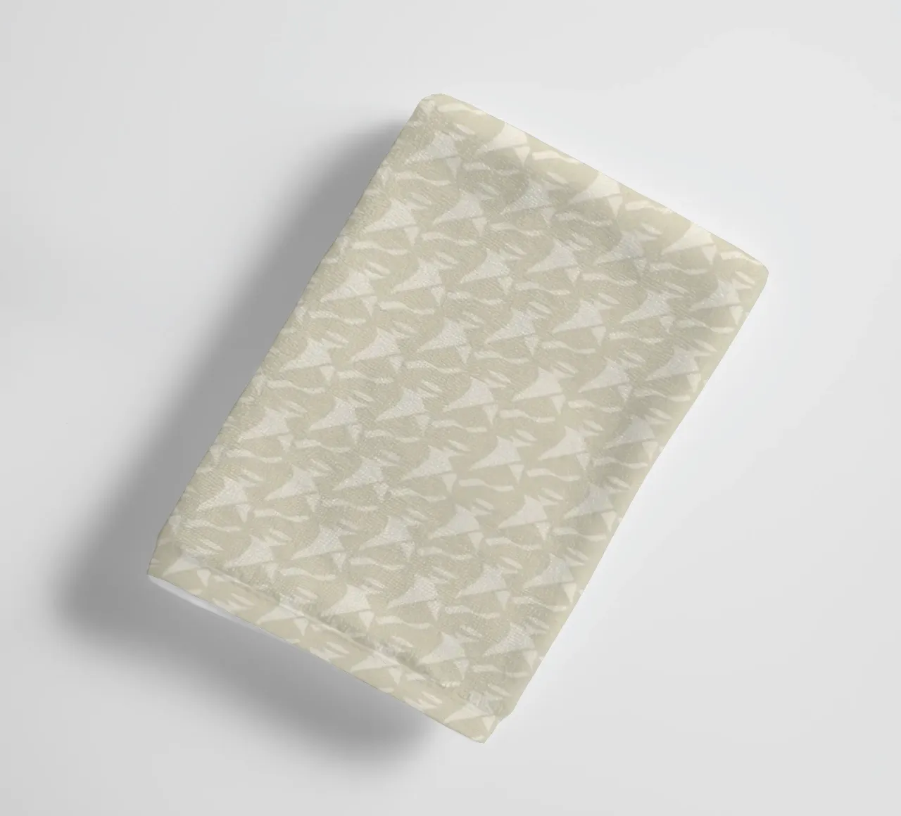 Mocha mousse seamless pattern towel by Little Dean