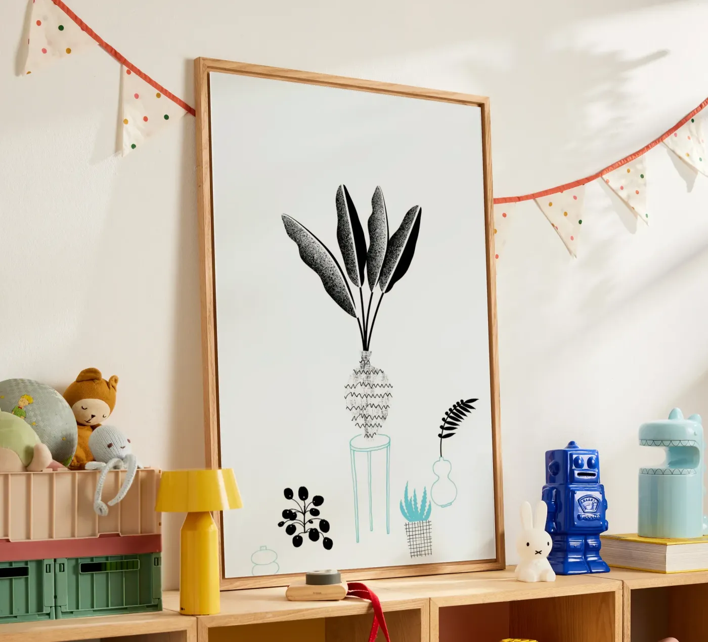 The Plants acryl van typealive