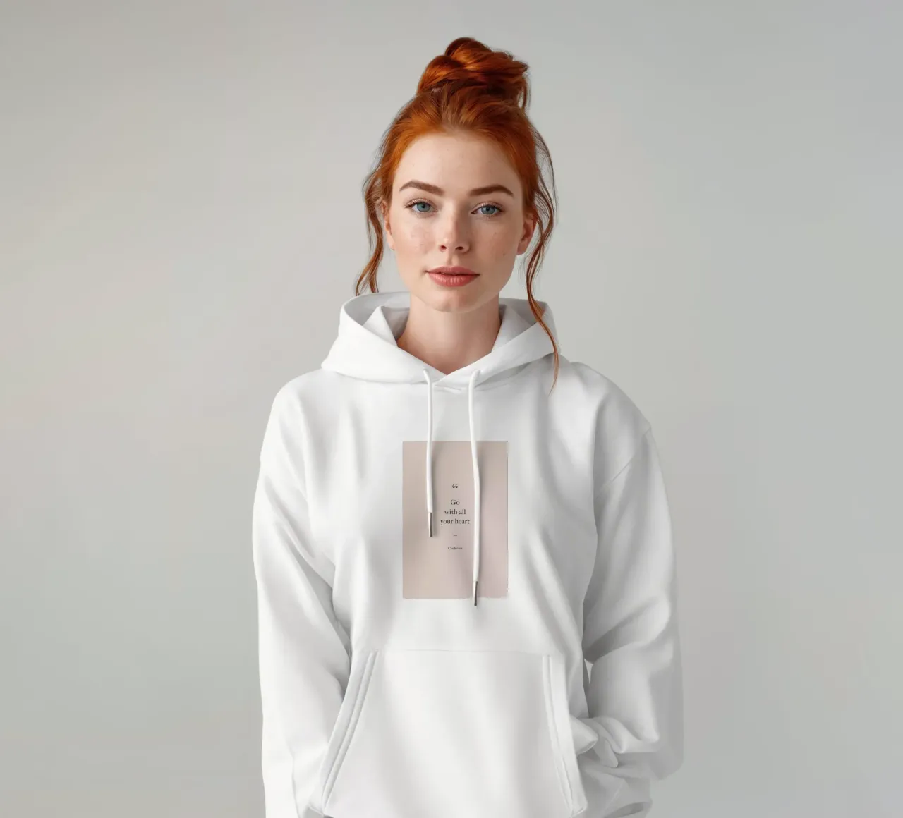 Go with All Your Heart hoodie van Studio One