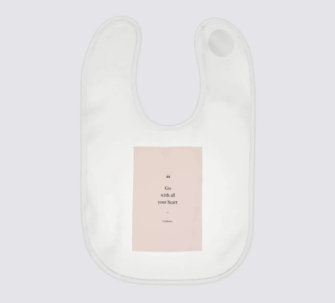 Go with All Your Heart bavaglino da Studio One