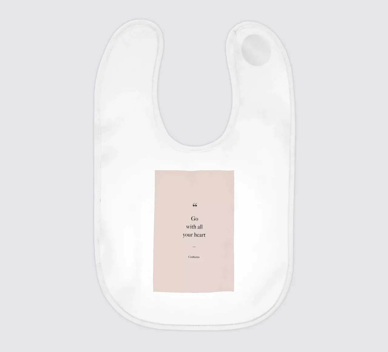 Go with All Your Heart babero de Studio One