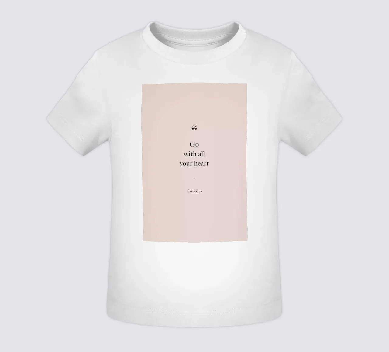 Go with All Your Heart maglietta neonato da Studio One