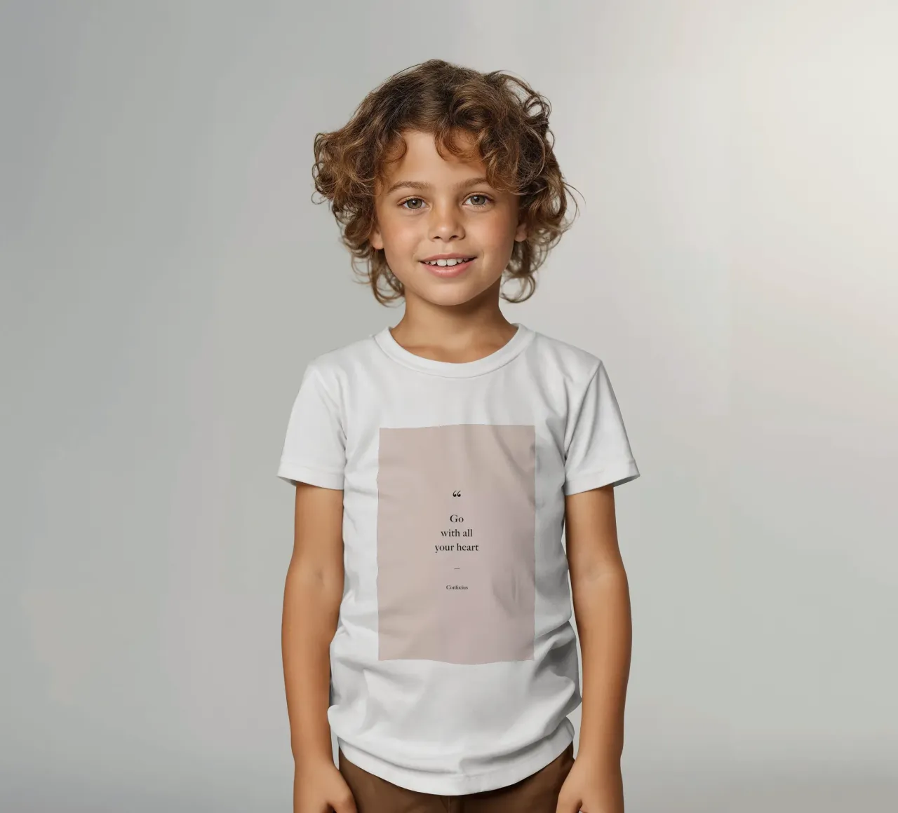 Go with All Your Heart t-shirt bambini da Studio One