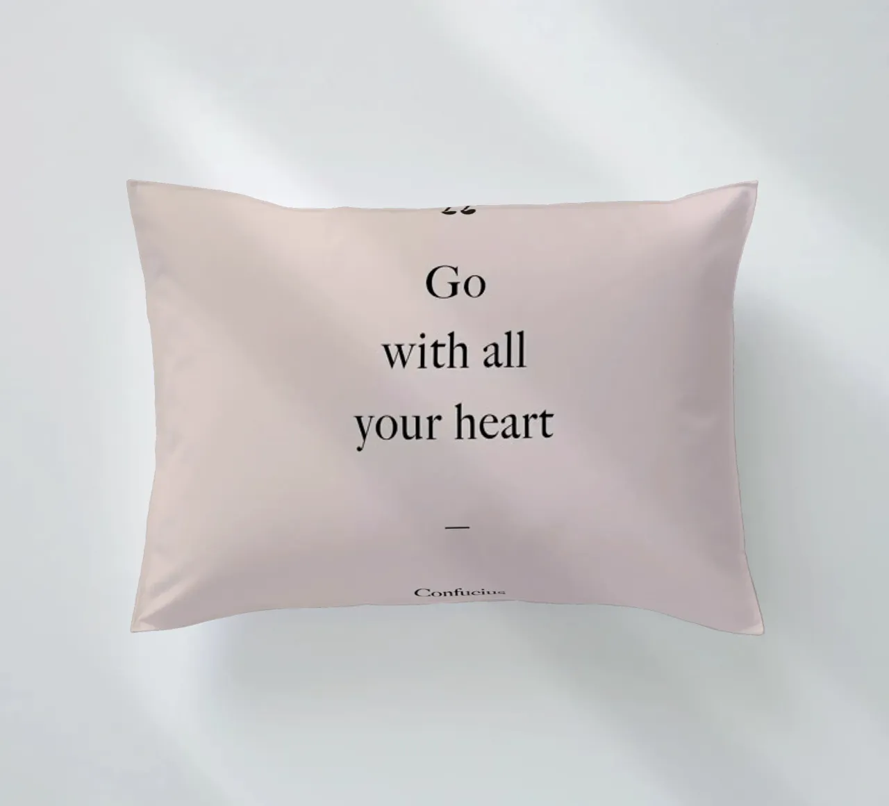 Go with All Your Heart cuscino da Studio One