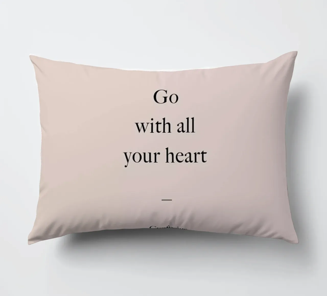 Go with All Your Heart cuscino da Studio One