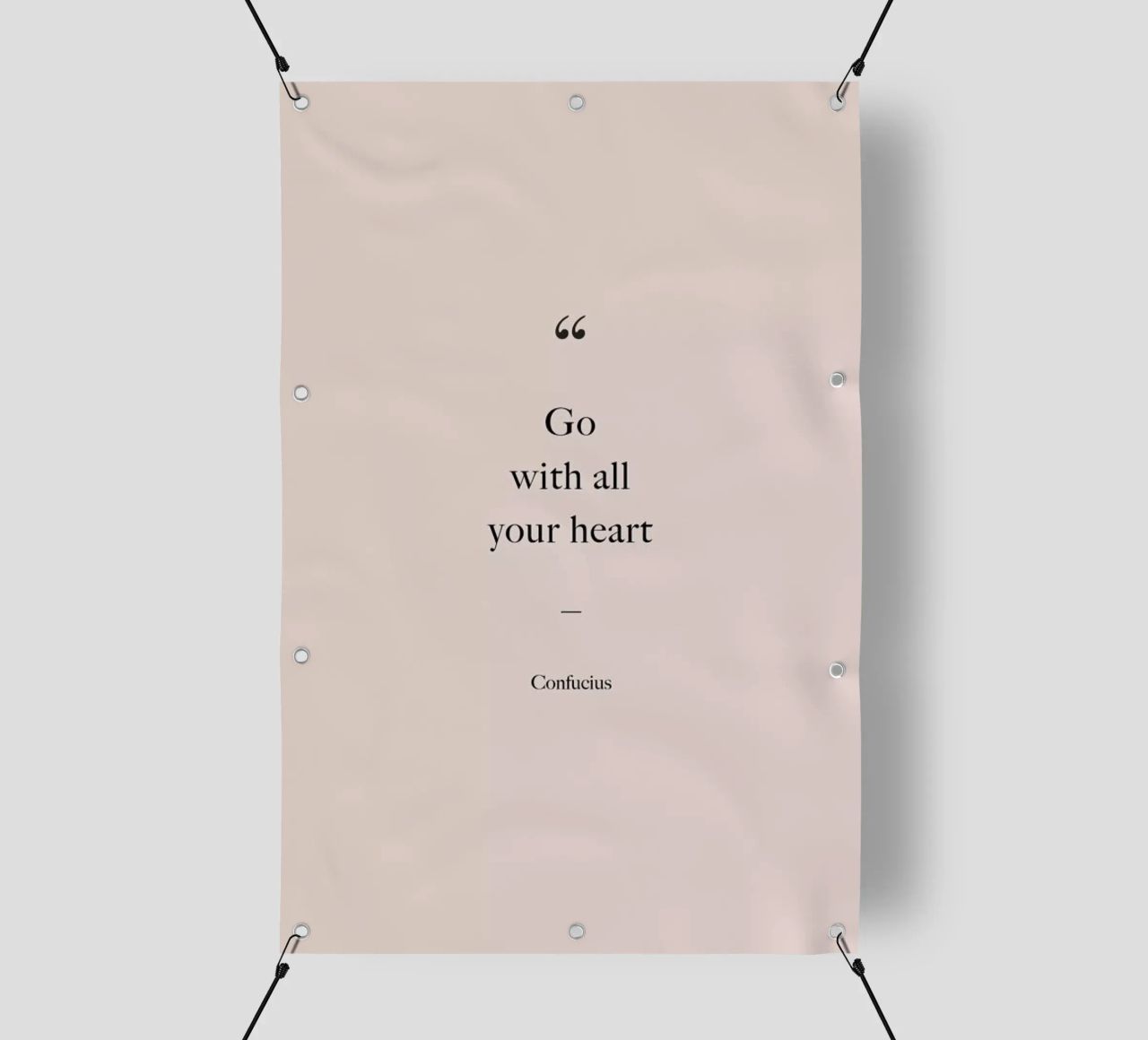 Go with All Your Heart telo in pvc da Studio One