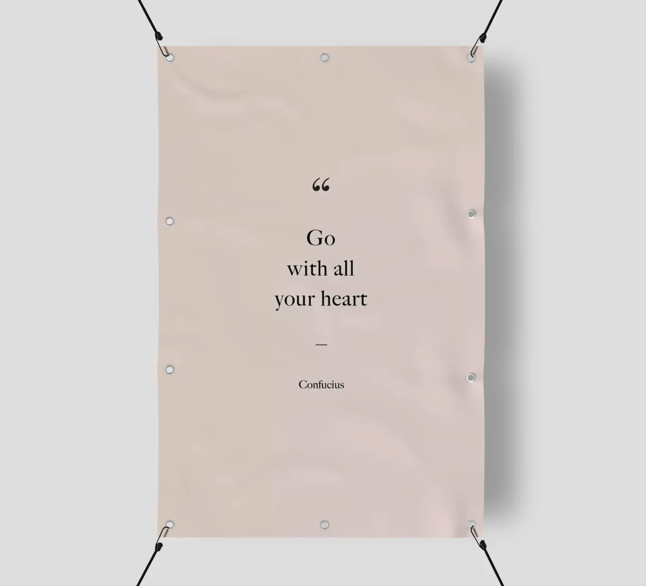 Go with All Your Heart telo in pvc da Studio One