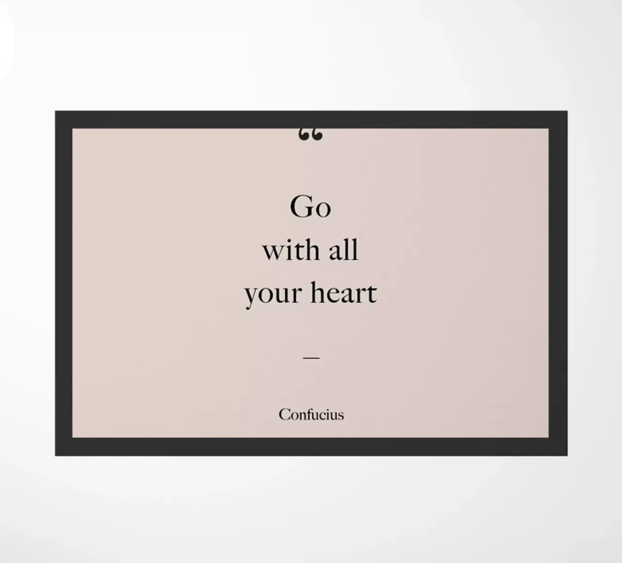 Go with All Your Heart zerbino da Studio One