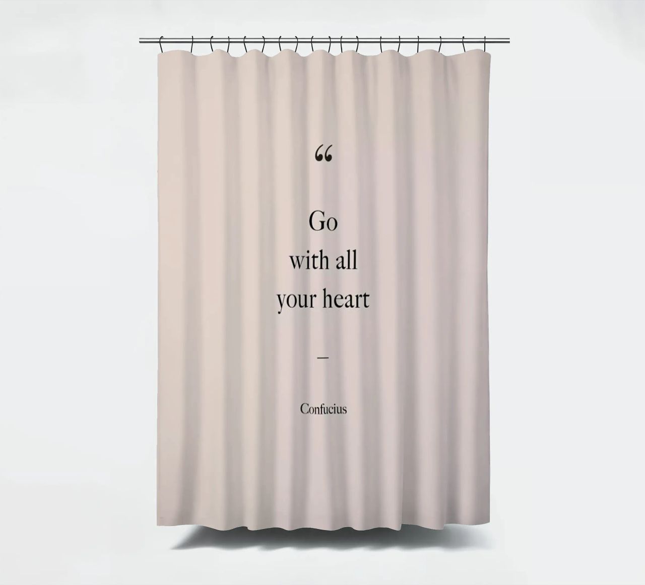Go with All Your Heart tenda da doccia da Studio One