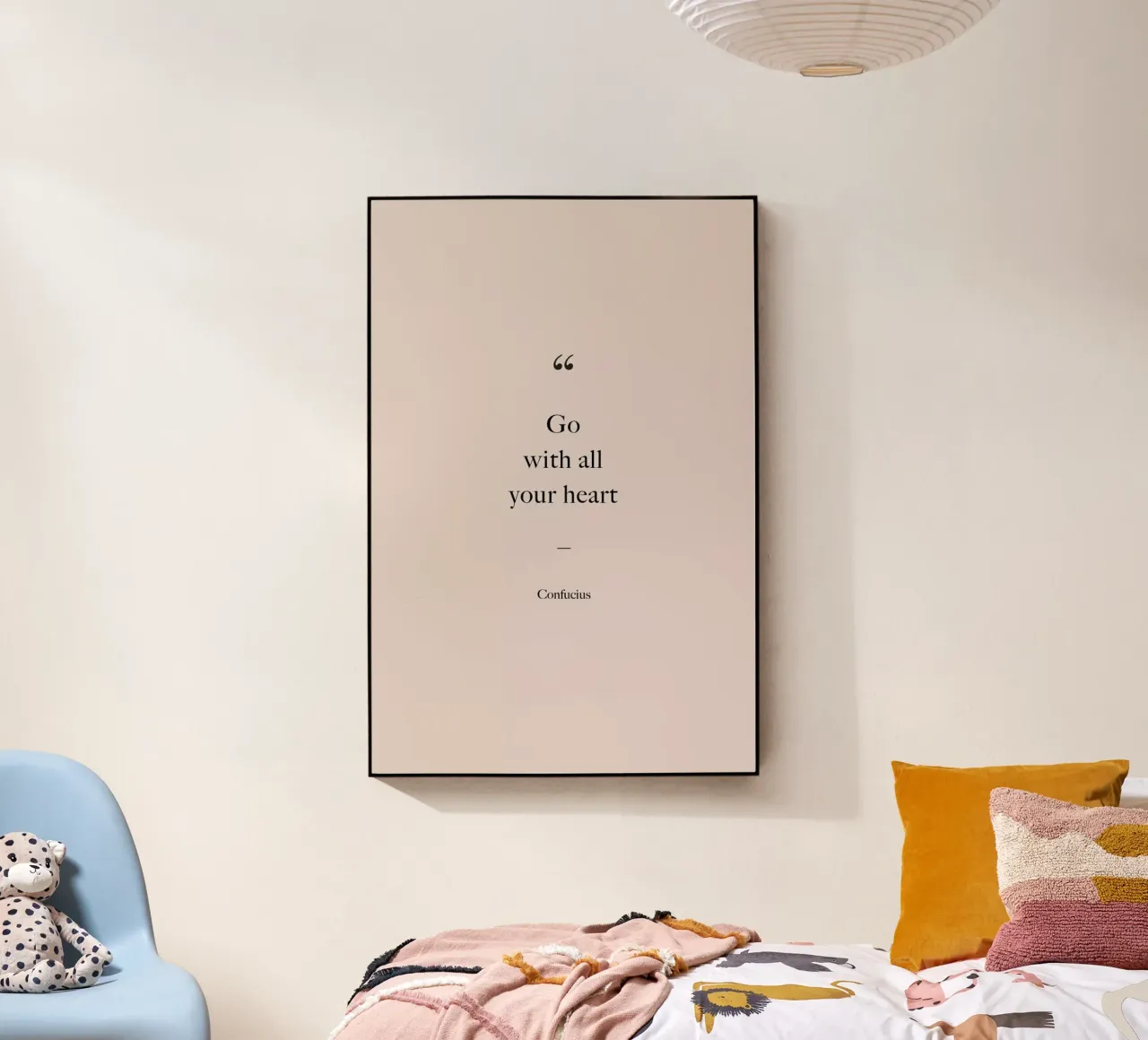 Go with All Your Heart plexiglass da Studio One