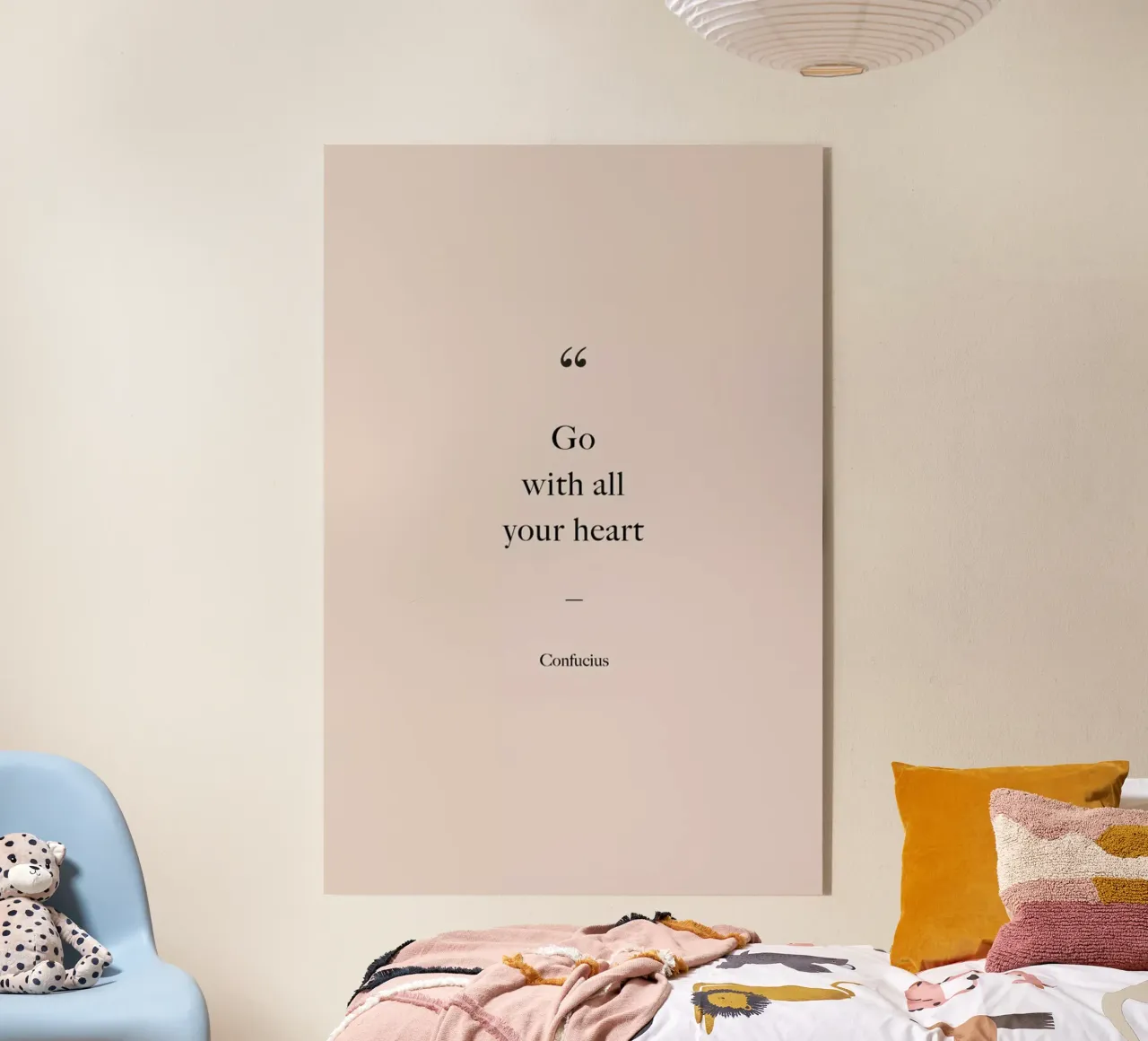 Go with All Your Heart plexiglass da Studio One