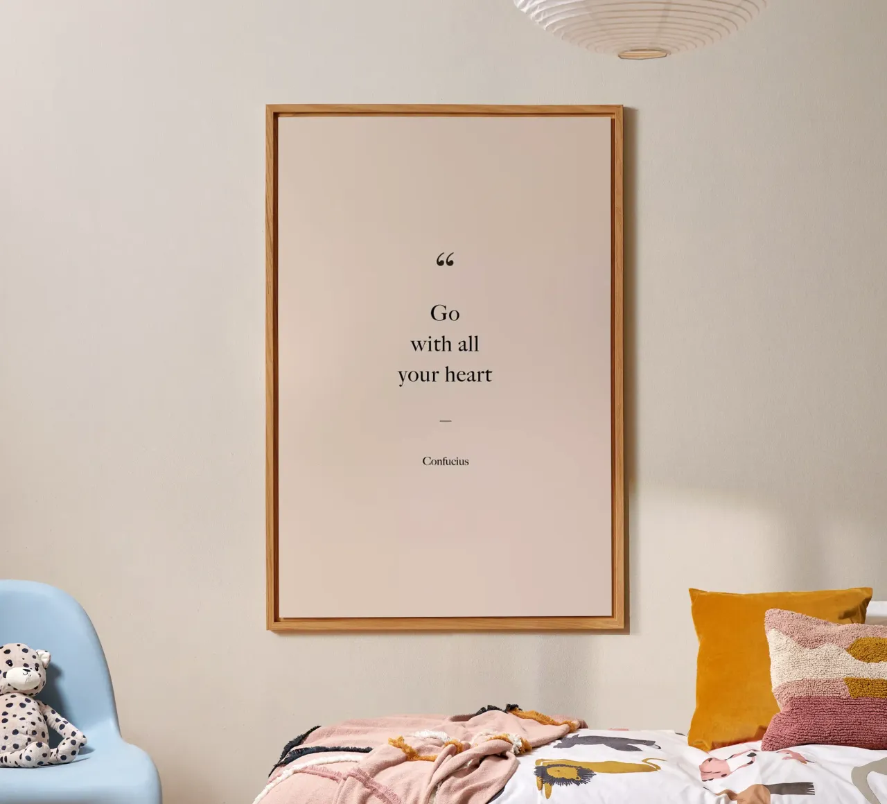 Go with All Your Heart alluminio dibond da Studio One