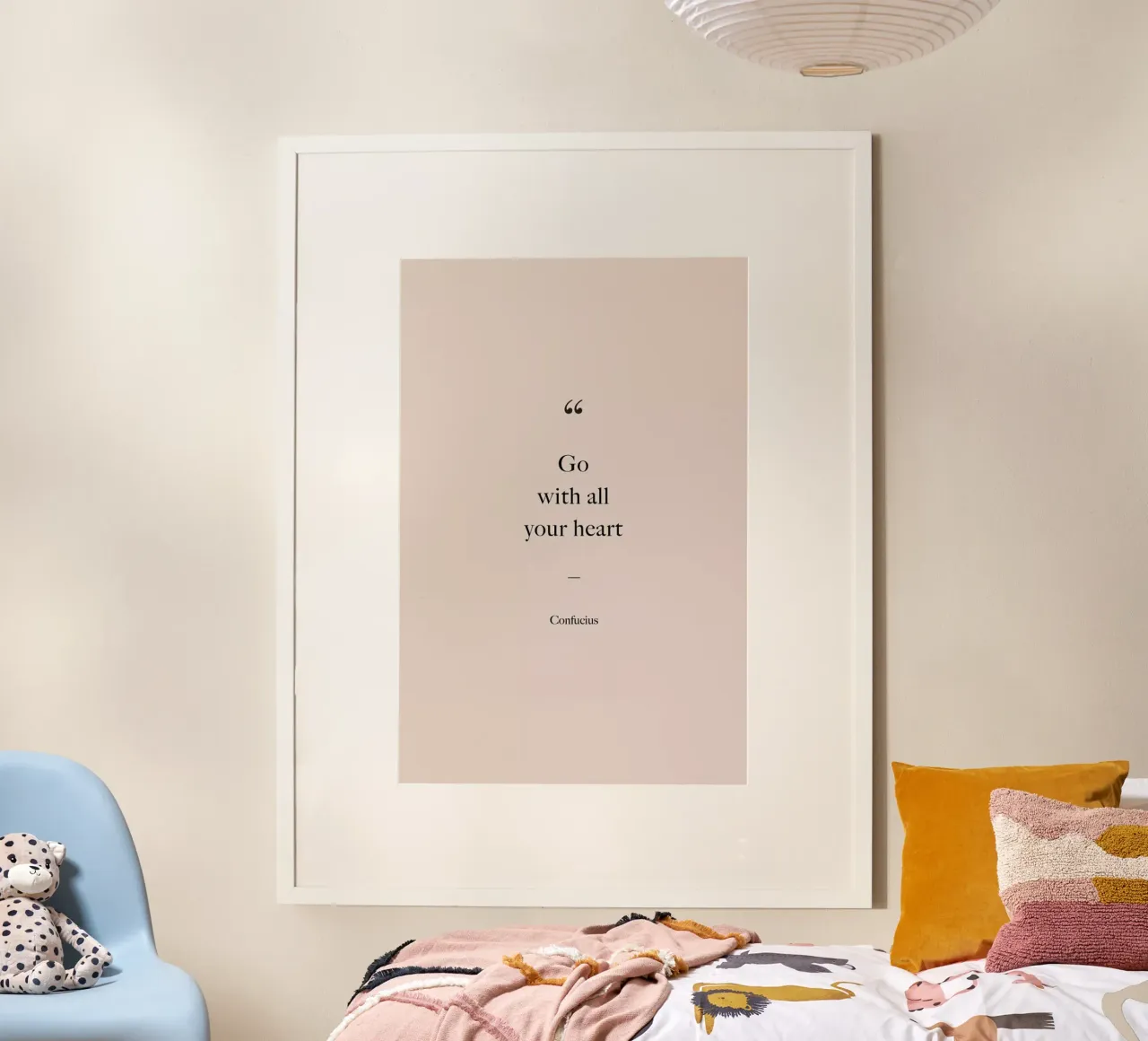 Go with All Your Heart Hahnemühle von Studio One