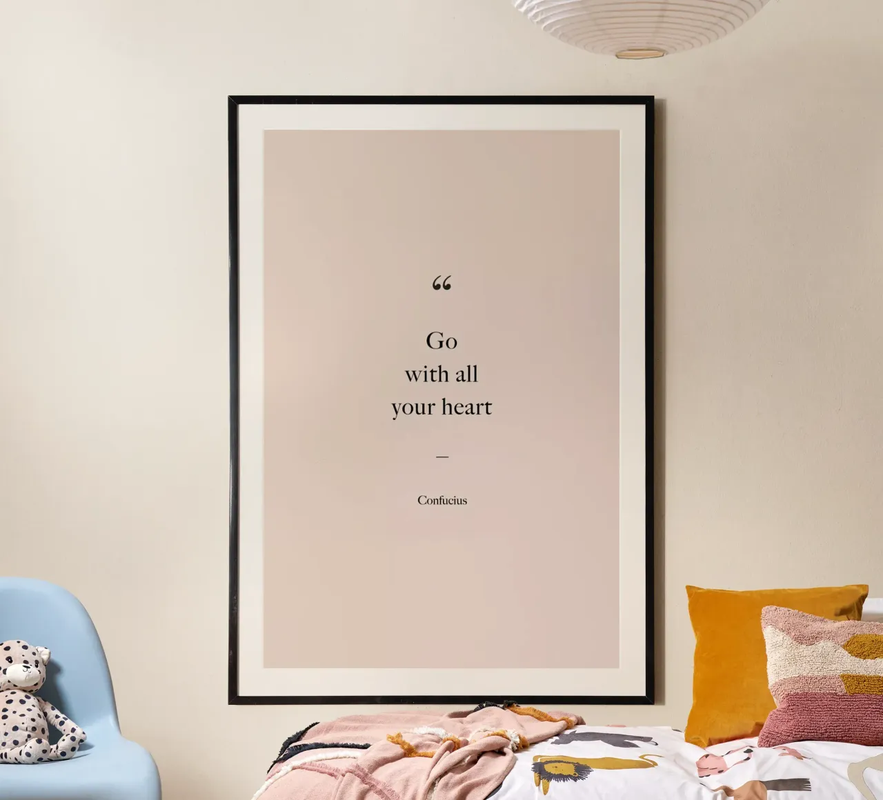 Go with All Your Heart Hahnemühle von Studio One