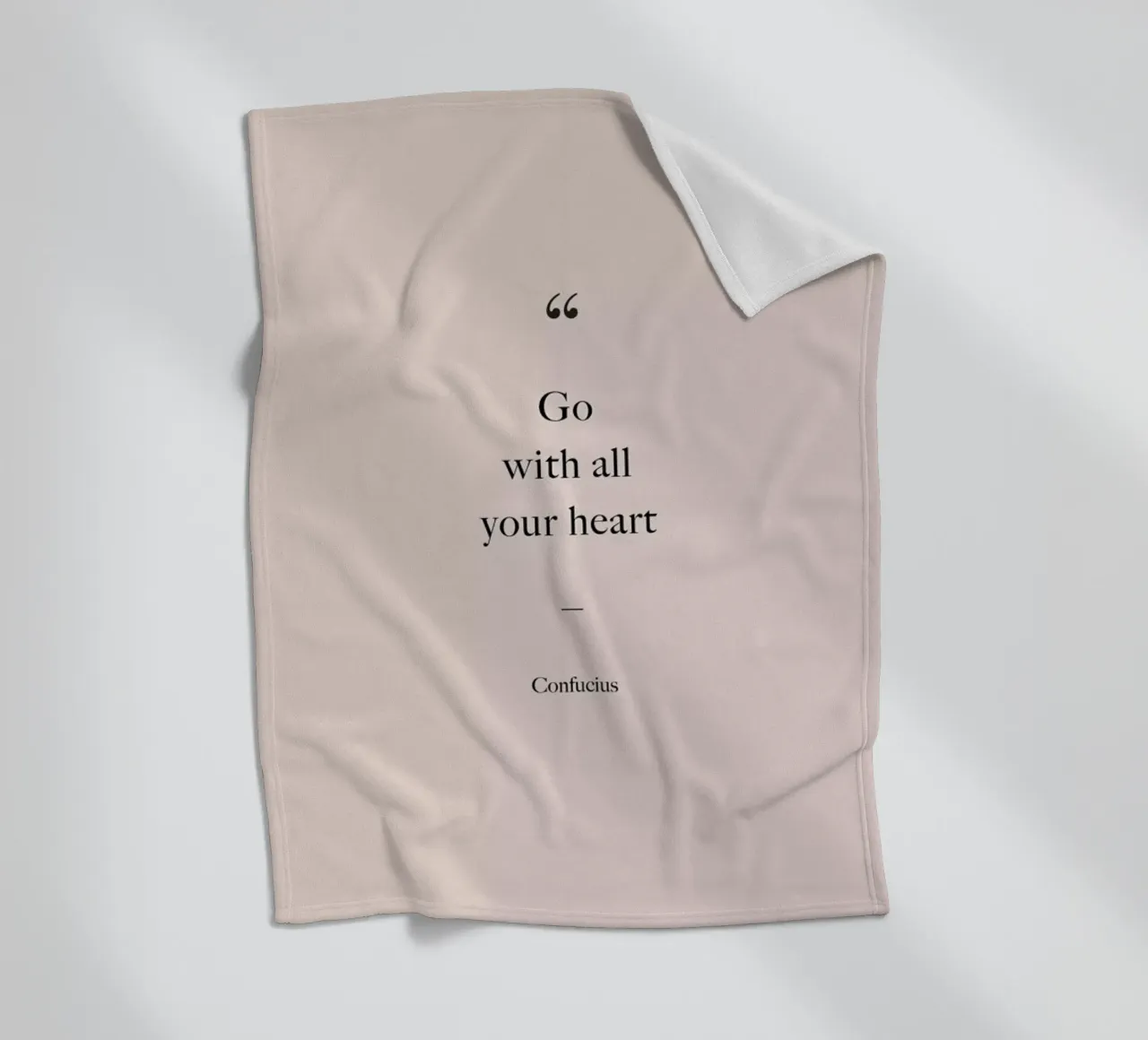 Go with All Your Heart coperta in pile da Studio One